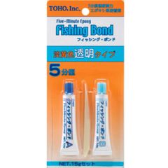 東邦産業 フィッシング・ボンド 15gセット 透明 接着剤 