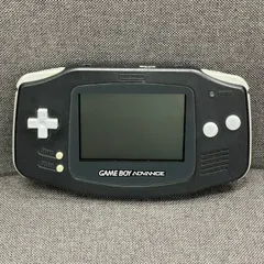 【NPA】ジャンク GBA ゲームボーイアドバンス AGB-001 ブラック 黒