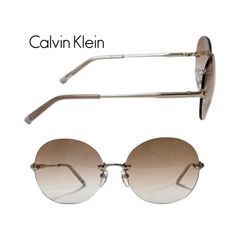 【Calvin Klein】カルバンクライン　サングラス　CK2154SA　713　ライトゴールド　国内正規品