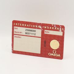 OMEGA オメガ 未記入 国際保証書 ギャランティー 1971 OMEGA オメガ 未記入 国際保証書 ギャランティー 1971 - メルカリ