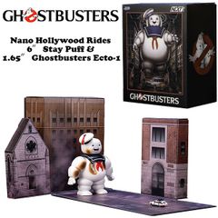 Nano Hollywood Rides Stay Puft and Ghostbusters Ecto-1 [고스트 버스터즈] 피규어