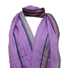 アジアン衣料　ネパール・コットン・かすり柄ストール14