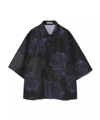UNDERCOVER ROSE ALOHA Pe TAFFETA COACH JKT S/S SHIRT  UP1D4406