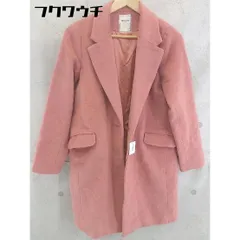 ■ ◎ titty&Co. ティティー&コー 長袖 チェスターコート サイズM ピンク レディース  【1103100023333】のサムネイル