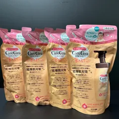 【再入荷】Care Cera ケアセラベビー セラミドバリア 泡の高保湿ボディウォッシュ　4点セット