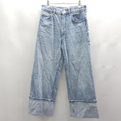 ◇ Θ ZARA ザラ デニム サイズ38 ライトブルー レディース E  【1504240013749】