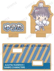 【中古】雑貨 乙骨憂太×ニャニィニュニェニョン パーツ付きウッドスタンド 「呪術廻戦 0×サンリオキャラクターズ」