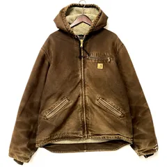 【現状渡し品】Carhartt カーハート SHERPA LINED DUCK ACTIVE JACKET J141 DKB シェルパ ラインド ダック アクティブ ジャケット アウター 【146-250810-ay-07-izu】