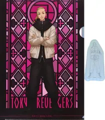 【中古】クリアファイル 龍宮寺堅 A4クリアファイル＆オーロラステッカーセット 「タイトーくじ 東京リベンジャーズ 戦場の雪花」 G賞