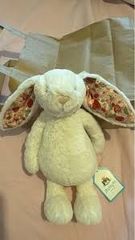 【新品未使用タグ付き】Jellycat ジェリーキャット バシュフルバニー ぬいぐるみ🐰 フローラルピンク耳