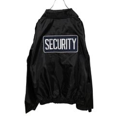 US SECURITY GUARDセキュリティジャケットXLブラックリアルワーク 