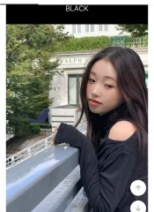 Young & Rich ピュアドレープ 黒