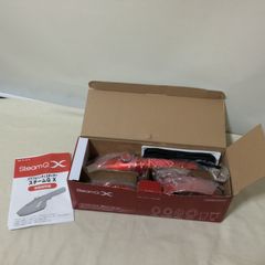 W304　未使用　スチームQX SteamQ X スチームアイロン パワフルハンディスチーマー　 JSE-4874X レッド