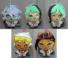 【中古】雑貨 全5種セット エクストラ実験着マスコット～オクタヴィネル寮＆スカラビア寮～ 「ディズニー ツイステッドワンダーランド」