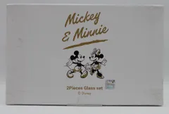 Mickey&Minnie 2Pieces Glass set