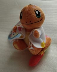 e++ポケモン++　ヒトカゲ　リカケイオトコｖｅｒ　ぬいぐるみキーホルダー