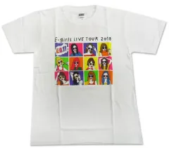 【中古】Tシャツ(女性アイドル) E-girls キャラクターTシャツ ホワイト Mサイズ 「E-girls LIVE TOUR 2018 ～E.G. 11～」 Dream Aya監修グッズ