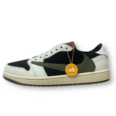Travis Jordan 1 MediumOlive新品　即購入可　早い者勝ち SNKRS PASS】9/1〜抽選開始｜Travis Scott × Nike WMNS Air