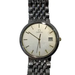 オメガ　ジャンク　本日限定価格 De Ville Trésor 40 mm, ステンレススティール レザーストラップ