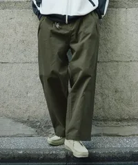 Bleme｜ブレム  ヘビーツイル ダブルインタック グルカ ワイドチノパンツ