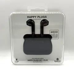 ◇830【新品】Happy Plugs AIR 1 PLUS EARBUD BLACK 1651 完全ワイヤレスイヤホン STOCKHOLM スウェーデンデザイン ハッピープラグス Bluetooth5.0 トゥルーワイヤレス