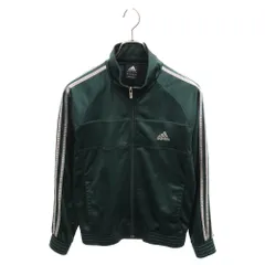 adidas (アディダス) 3ストライプ トラックジャケット グリーンのサムネイル