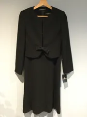 TOKYO SOIR 東京ソワール ワンピース ジャケット フォーマルセットアップ ブラック 7号