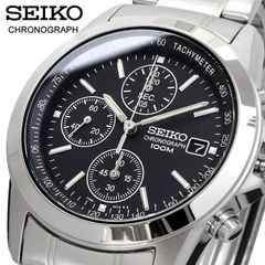 新品 未使用 時計 SEIKO 腕時計 セイコー 国内正規 クォーツ 1/20秒クロノグラフ 100M ビジネス カジュアル メンズ SND309P1