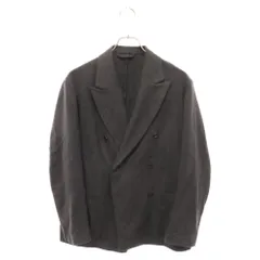 COMOLI (コモリ) 23AW REFINE WOOL DOUBLE JACKET リファインウール ダブルジャケット ブラック Y03-01008のサムネイル