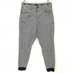 【美品】オークリー ジョガーパンツ 黒×白 チェック柄 ロゴ刺しゅう ティー装着可 HYDROLIX メンズ 31 ゴルフウェア Oakley