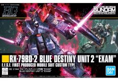 [중고] 프라모델 1/144 HGUC RX-79BD-2 블루 디스티니 2호기 EXAM [기동전사 건담 외전 THE BLUE DESTINY] [5061823]