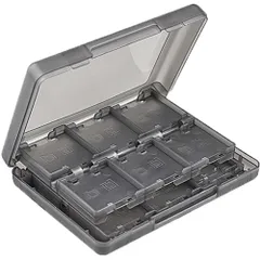 【数量限定】3DS ソフトケース ゲームソフト 3DS ソフトカード 収納ケース ビデオゲームカードケース メモリカード収納ケース 3DS カセットケース 大容量 収納 カセット メモリーカード 28-in-1 大容量マルチゲームカードケース (ブラック)
