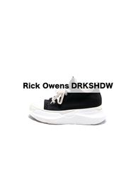 Rick Owens DRKSHDW　リック・オウエンス・ダークシャドウ　ABSTRACT LOW SNEAK 箱ありアブストラクトロウスニーカー