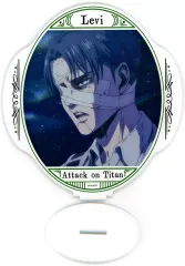 【中古】アクリルスタンド・アクリルパネル リヴァイ・アッカーマン 10th Anniversary キャラアクリルフィギュア 「進撃の巨人」