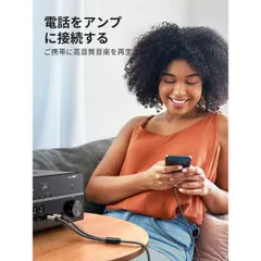 UGREEN 6.35mm*2 to 3.5mmオーディオ変換ケーブル スマホ/PC対応