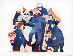 【中古】キャンバスボード・キャンバスアート 集合 虎杖悠仁BIRTHDAY F0キャンバスアート 「呪術廻戦」 MAPPA SHOW CASEグッズ