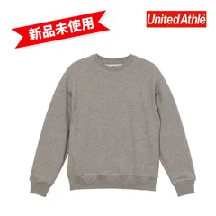 【新品未使用】UnitedAthle/ユナイテッドアスレ 12.7オンス ヘヴィーウェイト クルーネック スウェット（裏パイル）ミックスグレー