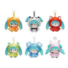 bilibili 2025新商品初音ミク　6点セット　公式品　ブラインド　ぬいぐるみ（霊動創想）初音ミク