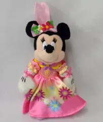【中古】ぬいぐるみ ミニーマウス(ヒッピティ・ホッピティ・スプリングタイム) ぬいぐるみバッジ 「ディズニー・イースター2014」 東京ディズニーランド限定