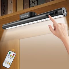 【新着商品】デスクライト Govssing LEDライト 4000mAh バッテリー残量インジケーターライト付き ネジ取り付けが可能 Type-C充電式 卓上ライト おしゃれ 目に優しい 電気スタンド タッチ式 3種類色温と無段階調光 100度角度調節可能 マ