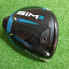 テーラーメイド SIM2 MAX ドライバー ヘッド単品 9° ヘッドカバー有り My SIM2 max 9 0 オールブラック ヘッドカバー付 ウエイト色々