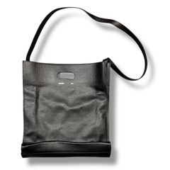 参考上代33000円 LAD MUSICIAN LEATHER RECORD BAG レザーレコードバッグ ショルダーバッグ カバン 鞄 ラッドミュージシャン 2125-931 ブラック F  92184A5