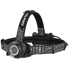 【 新品 未開封 】   ジェントス GENTOS LEDハイブリッド式ヘッドライト ヘッドウォーズ HWK533H 未使用 送料無料のサムネイル