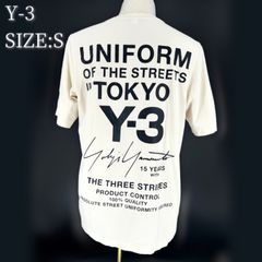 Y-3 ストリートスタイル Tシャツ Mサイズ クリーム - メルカリ
