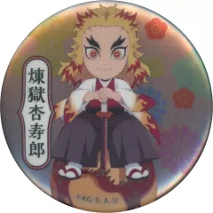 【中古】バッジ・ピンズ [単品] 煉獄杏寿郎 缶バッジ 「築地銀だこ×鬼滅の刃 旨さ高まる!集え!銀だこへ!!」 受注生産限定