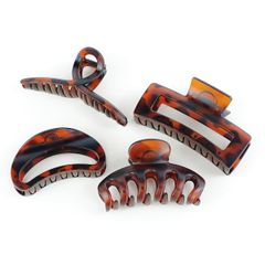 新品 ヘアクリップ 4個 ヘアクリップ 大きめ ヘアクリップ しっかりとまるお風呂 髪の毛の多い方に最適 髪の毛を傷めません しっかり固定 錆びにくい PC樹脂 長さ13CM (タイマイレッド)