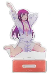 【中古】アクリルスタンド・アクリルパネル 幕澤桜花 デカアクリルスタンド Yシャツ ver. 「女神のカフェテラス POP UP SHOP」