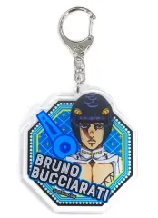 【中古】キーホルダー・マスコット(キャラクター) 2.ブローノ・ブチャラティ 描き下ろしアクリルキーホルダー 「ジョジョの奇妙な冒険 第五部 黄金の風」