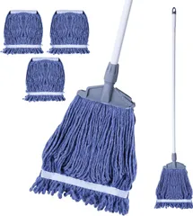 フロアモップ 綿系 クロス  軽量フローリング 床 掃除 モップ 水拭きR743