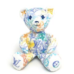 ルイヴィトン ドゥドゥ・ルイ GI0502 ぬいぐるみ テディベア コットン